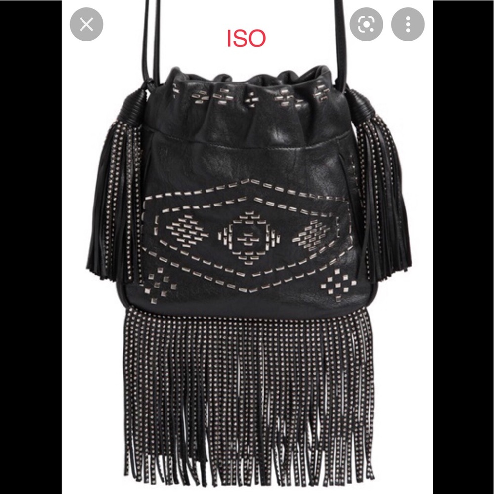 In Search Of Saint Laurent Helena Purse Fringe
